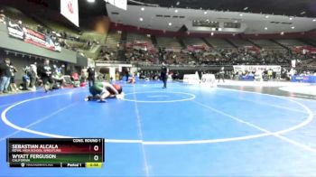 285 lbs Cons. Round 1 - Wyatt Ferguson, California vs Sebastian Alcala, Royal High School Wrestling