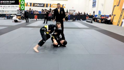 Micalynn Cramsey vs Amelia Ann Sierra-Price 2026 PBJJF Pan American Jiu-Jitsu Championships