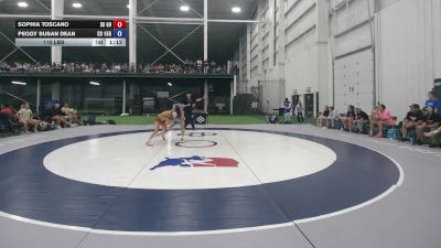 110 lbs Sophia Toscano, California Gold vs Peggy Susan Dean, Colorado