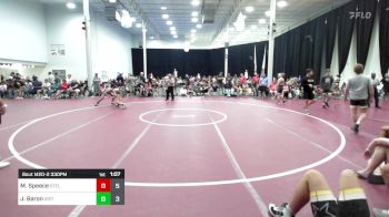 122 lbs Rr Rnd 2 - McKaden Speece, Steller Trained Hutt Clan vs Jack Baron, Grit Mat Club