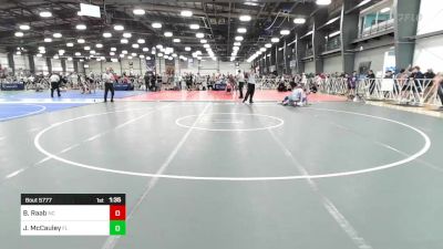 182 lbs Round Of 64 - Brady Raab, NC vs Jett McCauley, FL