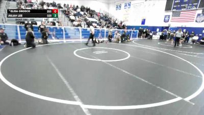 100 lbs Cons. Round 4 - Juliah Lee, El Dorado vs Elisa Orosco, Sierra Vista