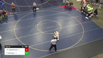 82 lbs Round Of 64 - Rylee Doppelhauer, Belle Vernon vs Fynn McHugh, Twin Valley