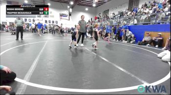 40 lbs Semifinal - Bodhi Berens, Blanchard Wrestling Club vs Trapper McDaugale, Blue Devil Wrestling