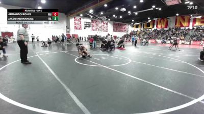 113 lbs Champ. Round 1 - Jacob Hernandez, Valenicia (Santa Clarita) vs Armando Rojas, Paramount