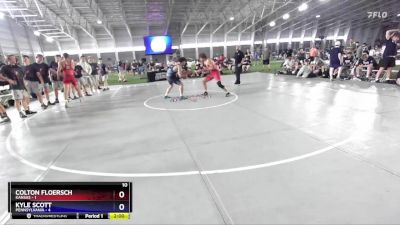 175 lbs Placement Matches (8 Team) - Colton Floersch, Kansas vs Kyle Scott, Pennsylvania