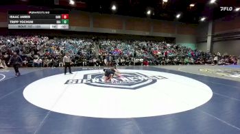 120 lbs Cons. Round 1 - Isaac James, Oak Ridge vs Tripp Yochum, Debbie Smith