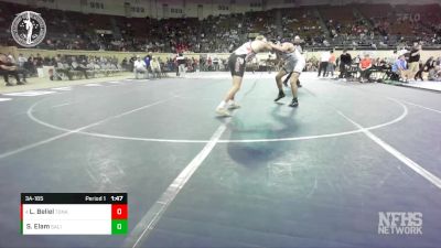 3A-165 lbs Cons. Semi - Landon Beliel, TONKAWA vs Seth Elam, SALINA