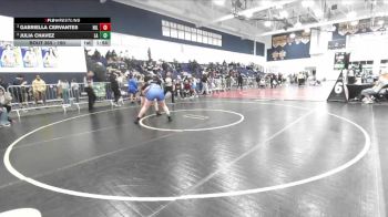 190 lbs Semifinal - Gabriella Cervantes, Hillcrest vs Julia Chavez, Los Altos