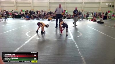 60 lbs Round 5 (6 Team) - JoJo Medal, Neighborhood WC vs Aven McKenna, Jacket WC