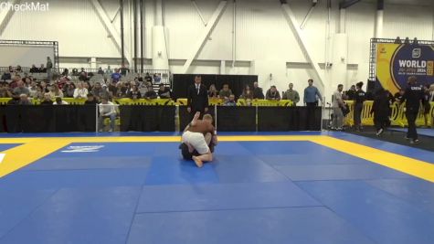 Nicolas Pierre Germanos vs Oscar Mark Petersen 2024 World IBJJF Jiu-Jitsu No-Gi Championship