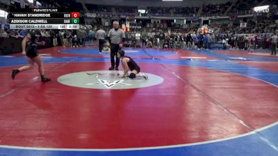 1-5A 120 Quarterfinal - Havah Standridge, Deshler vs Addison Caldwell, Dadeville High School