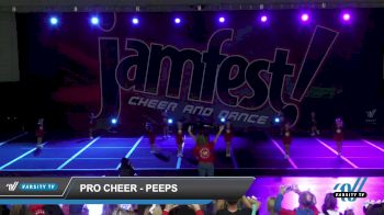 Pro Cheer - Peeps [2022 L1 Tiny - Novice - Restrictions 03/05/2022] 2022 JAMfest Atlanta Classic