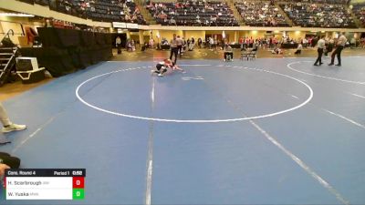 Boys 3rd-4th Grade - 67 Cons. Round 4 - Wes Yuska, Moen Wrestling Academy vs Henry Scarbrough, Immortal Athletics WC