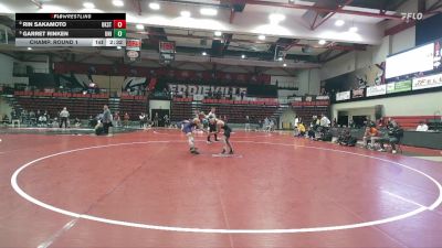 133 lbs Champ. Round 1 - Rin Sakamoto, Oklahoma State vs Garret Rinken, Northern Iowa