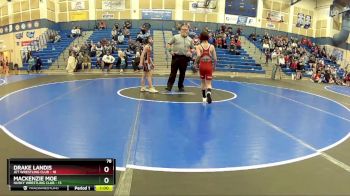 78 lbs Cross Bracket (8 Team) - Troy Ringger, Jet Wrestling Club vs Colton Millikan, Husky Wrestling Club