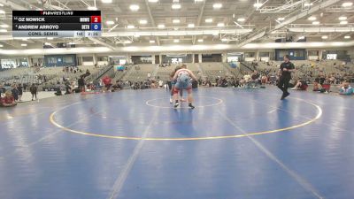 285 lbs Cons. Semis - Oz Nowick, Mile High Wrestling Club vs Andrew Arroyo, Dethrone
