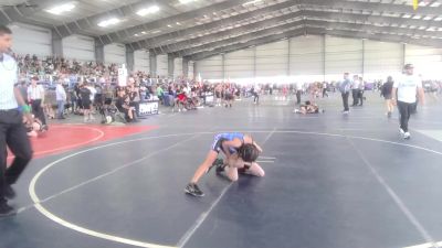 78 lbs Semifinal - Colten Lanus, Dolores Bears vs Braylea Pomroy, Carlsbad Combat WC