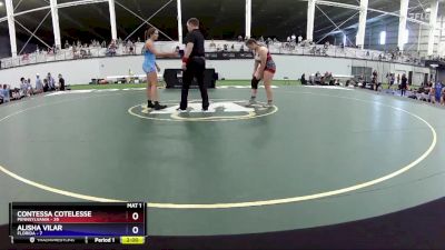 148 lbs Round 2 (8 Team) - Contessa Cotelesse, Pennsylvania vs Alisha Vilar, Florida