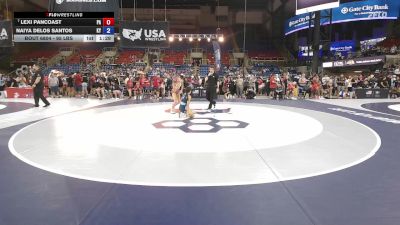 95 lbs Cons. Quarters - Lexi Pancoast, PA vs Naiya Delos Santos, KY