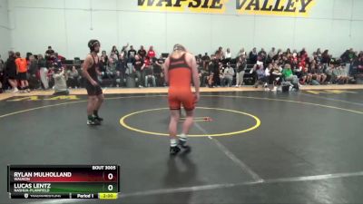 17 lbs Round 1 - Rylan Mulholland, Waukon vs Lucas Lentz, Nashua-Plainfield