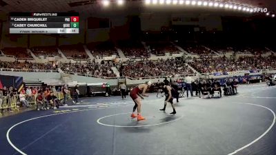 120-D1 Cons. Round 3 - Caden Briquelet, Perry High School vs Casey Churchill, Queen Creek High School