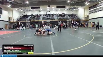 170 lbs Cons. Round 3 - Tyler Lake, Columbus East Wrestling Club vs Zachary Huckaby, Perry Meridian Wrestling Club