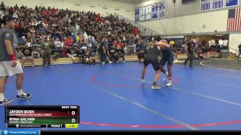 170 lbs Champ. Round 1 - Jayden Bush, San Fernando High School Wrest vs Ryan Galvan, Ranger Wrestling