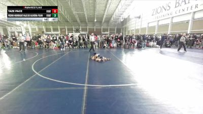 63 lbs Cons. Round 5 - Pedro Henrique Vale De Oliveira Filho, Timpanogos Wrestling vs Taze Pace, Morgan Wrestling Club