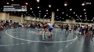 152+160 Cons. Semi - Jace Henricksen, Jr. Spartans Wrestling Club vs Greyson Farr, Heflin Youth Wrestling