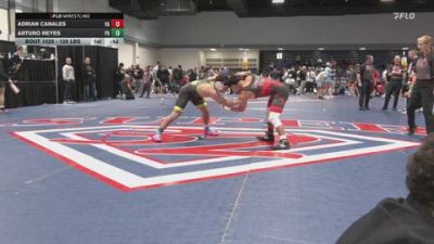 126 lbs Consi Of 8 #1 - Adrian Canales, VA vs Arturo Reyes, PA