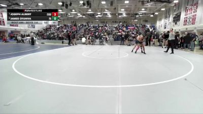 Boys 144 lbs 5th Place Match - Joseph Albert, Everett Alvarez Boys vs James Otuhiva, Palo Alto Boys