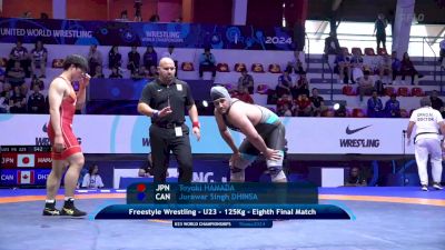 125 kg 1/8 Final - Toyoki Hamada, Japan vs Jorawar Dhinsa, Canada