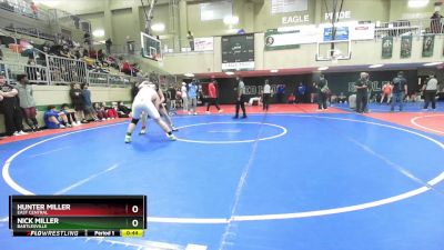 190 lbs Cons. Round 2 - Nick Miller, BARTLESVILLE vs Hunter Miller, East Central