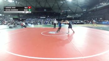 Boys 3A 215 lbs Cons. Round 4 - Samuel Dale, Inglemoor vs Jaykel Warwick, West Seattle