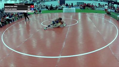 105 lbs Madelynn King, Alabama Red vs Dalylah Mora, California Blue