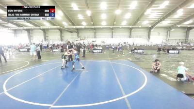 78 kg 3rd Place - Ben Myers, Shootbox WC vs Isaac `the Hammer` Ortega, Desert Dogs WC