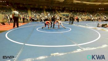 67 lbs Consi Of 4 - Zachary Montgomery, Berryhill Wrestling Club vs Brodee Meyer, Coweta Tiger Wrestling