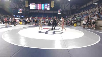 135 lbs Cons. Rd Of 16 - Noli Paddock, NY vs Makenzie Harbour, NY