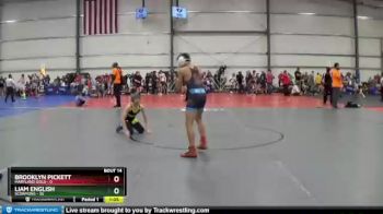 105 lbs Round 5 (6 Team) - Liam English, Scorpions vs Brooklyn Pickett, Maryland Gold