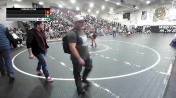 120 lbs Champ. Round 1 - Osvaldo Mendoza, Arroyo vs Christopher Casarez, Colton