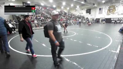 120 lbs Champ. Round 1 - Osvaldo Mendoza, Arroyo vs Christopher Casarez, Colton