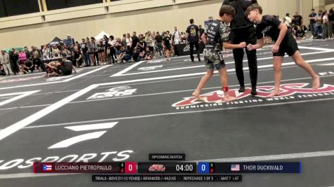 Lucciano Pietropaulo vs Thor Duckwald 2025 ADCC Orlando Open/Youth Trials