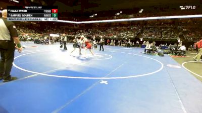 175 Class 4 lbs Semifinal - Samuel Golden, Francis Howell Central vs Isaac Ward, Fort Osage