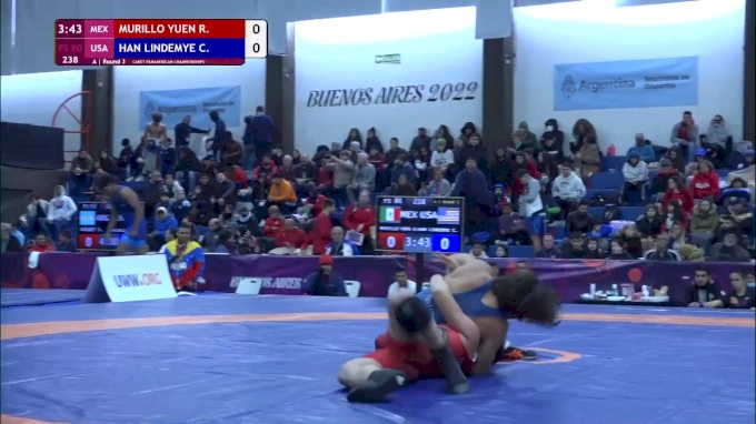 80 kg Cole Han Lindemyer, USA vs Brian Ruiz Marin, VEN