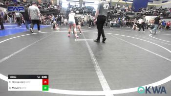 120 lbs Rr Rnd 1 - Chantel Hernandez, Lone Grove Takedown Club vs Breckyn Moyers, Lone Grove Takedown Club