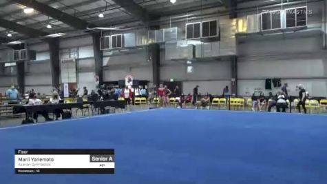 Marii Yonemoto - Floor, Azarian Gymnastics - 2021 Region 1 Women's Championships