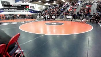 126 lbs Champ. Round 1 - Adrian Villasenor, Etiwanda vs Jessie Hernandez, Apple Valley