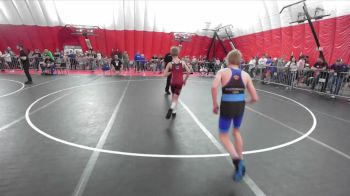 100 lbs Quarterfinal - Drew Kitzrow, Oak Creek Attack Wrestling Club vs Owen Wusterbarth, Askren Wrestling Academy