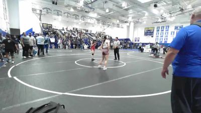 110 lbs Champ. Round 1 - Isabel Lechuga, Bell Gardens vs Melissa Acosta, West Covina